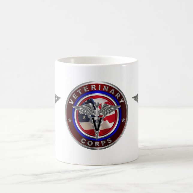 Taza De Café Cuerpo Veterinario (Centro)