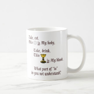 Taza De Café Cuerpo y sangre