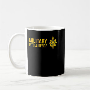 TAZA DE CAFÉ CUERPOS DE INTELIGENCIA MILITAR DEL EJÉRCITO EE.UU