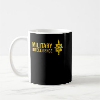 TAZA DE CAFÉ CUERPOS DE INTELIGENCIA MILITAR DEL EJÉRCITO EE.UU