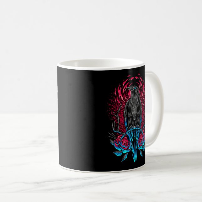 Taza De Café Cuervo  (Anverso derecho)