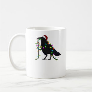 Taza De Café Cuervo de Navidad Es La Temporada
