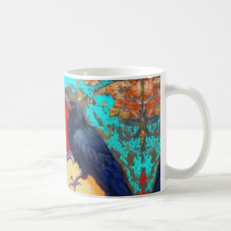 Taza De Café Cuervo y huevo del ébano por Sharles