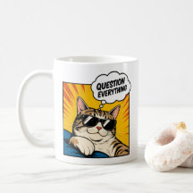 Cuestiona Todo - Gato de la Conspiración