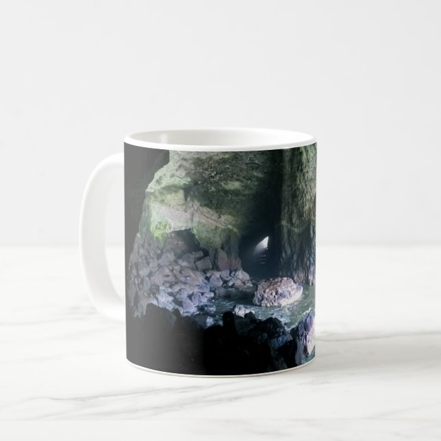 Taza De Café Cueva de león marino, O (Anverso izquierdo)
