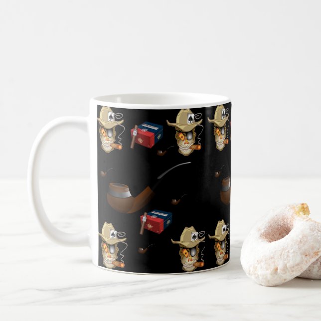 Taza De Café cueva del hombre de los mulos (Con donut)