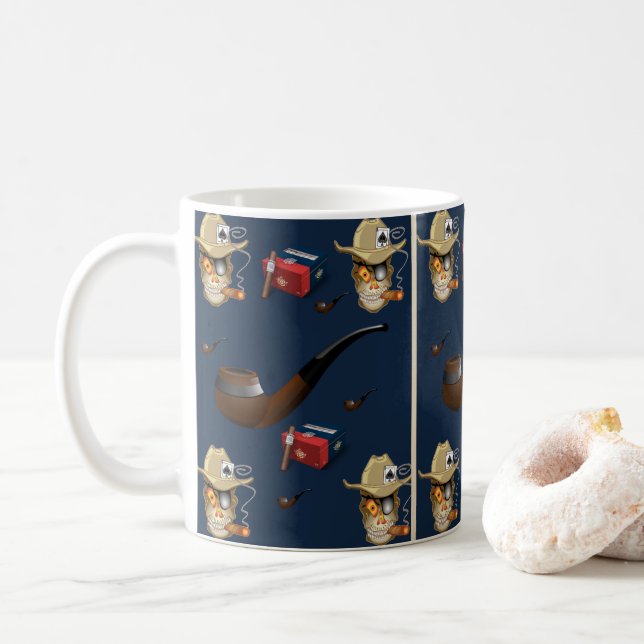Taza De Café cueva del hombre de los mulos (Con donut)