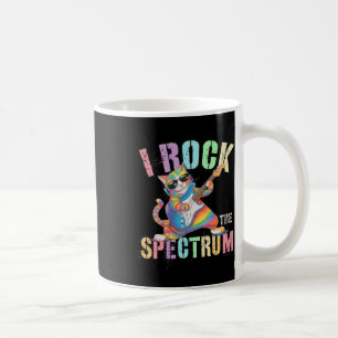 Taza De Café Cuidada I Rock The Spectrum Autism Teachming Stimm