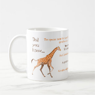 Taza De Café Cuidada jirafa con honores divertidos