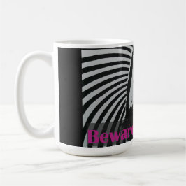 Taza De Café Cuidado con Divas High Mug