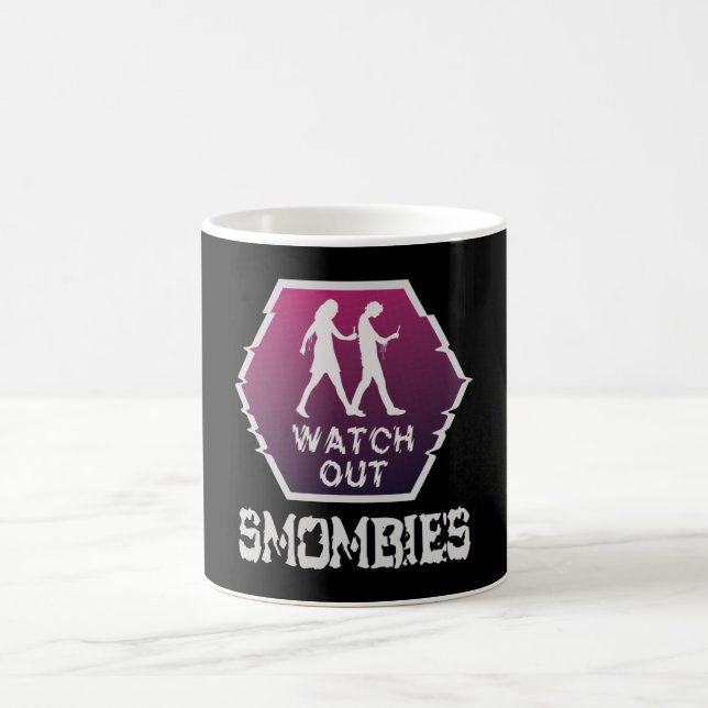 Taza De Café Cuidado con Smombies (Centro)