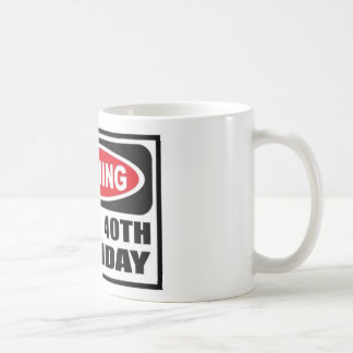 Taza De Café Cuidado de 40