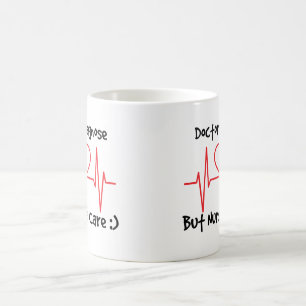 Taza De Café Cuidado de las enfermeras - regalos de la