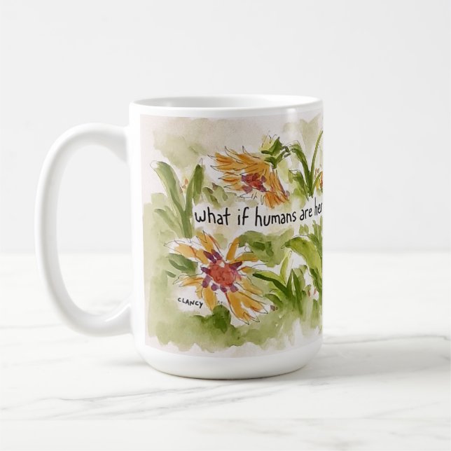 Taza De Café Cuidado De Las Plantas Mug (Izquierda)
