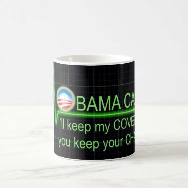 Taza De Café Cuidado de Obama (Centro)