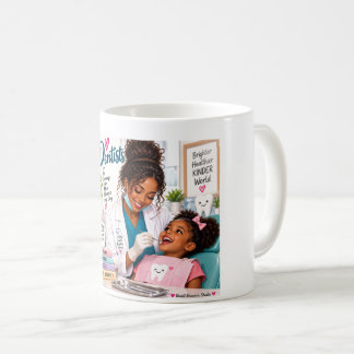 Taza De Café Cuidado Dental y Sonrisas Saludables
