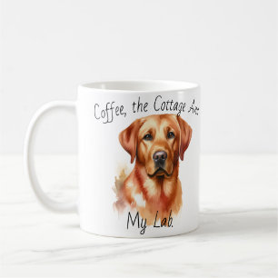Taza De Café Cuidado Golden Retriever