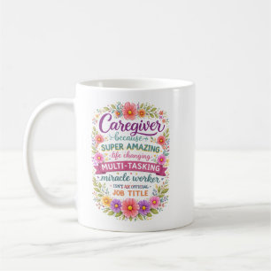 Taza De Café Cuidador de Propiedades Divertido Feliz Día del