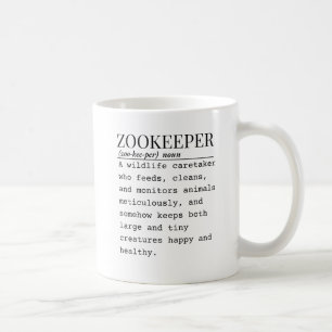 Taza De Café Cuidador de zoológico