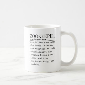 Taza De Café Cuidador de zoológico