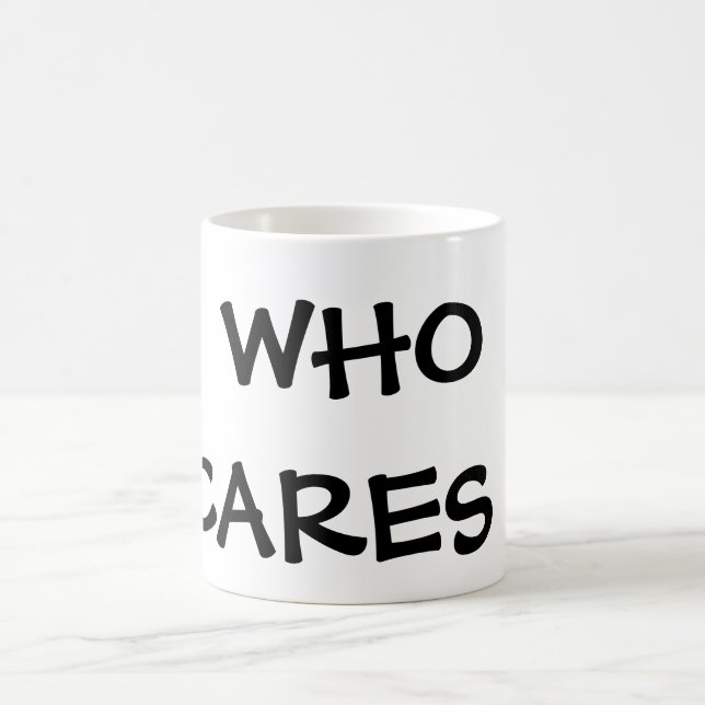 TAZA DE CAFÉ ¡CUIDADOS DEL WHO! (Centro)
