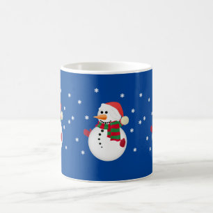 Taza De Café Cuidados Navidades Snowman Mugs Cups