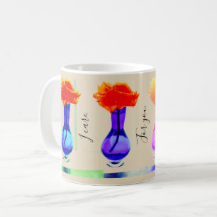 Taza De Café Cuido para usted la taza del café subió