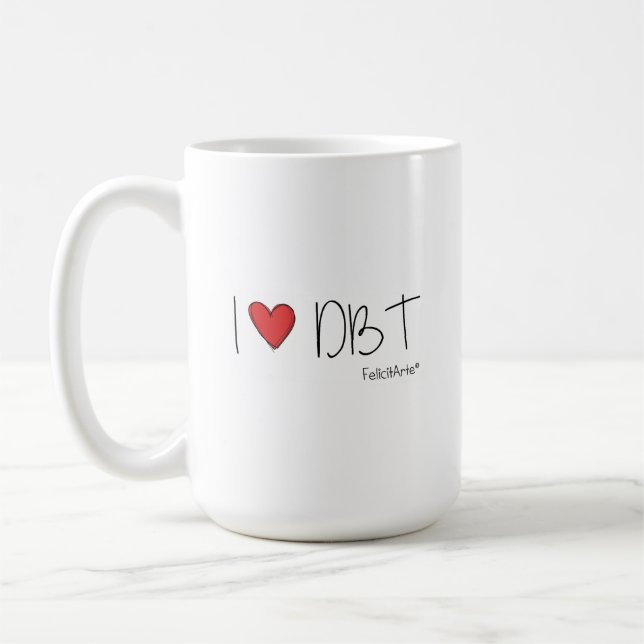 Taza De Café Cul me encanta DBT Mug (Izquierda)