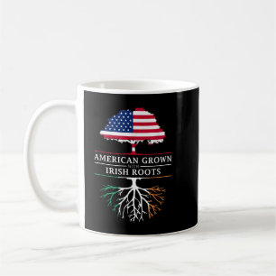 Taza De Café Cultivado en Estados Unidos con Raíces Irlandesas 