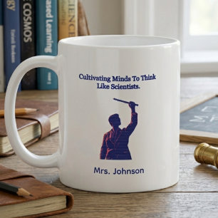 Taza De Café Cultivando Mentes Para Pensar Como Científicos Mae