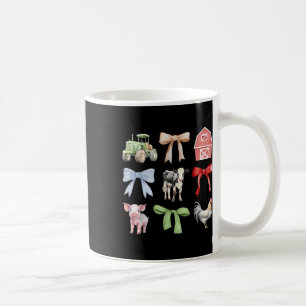 Taza De Café Cultivo de animales de granja de vaca Pollitos de