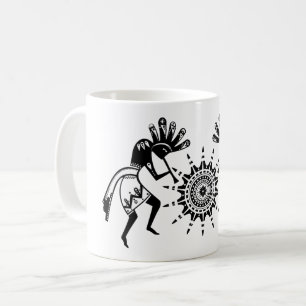 Taza De Café Cultura de los nativos estadounidenses - Baile sol