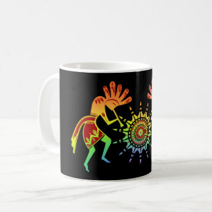Taza De Café Cultura de los nativos estadounidenses - Baile sol