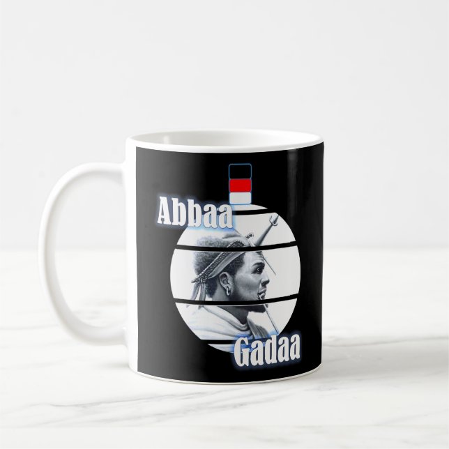 Taza De Café Cultura oromo tradición de vestir cultural Abbaa G (Izquierda)