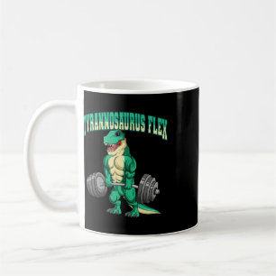 Taza De Café Culturismo Fitness Tyrannosaurus Flex Dinosaurio D