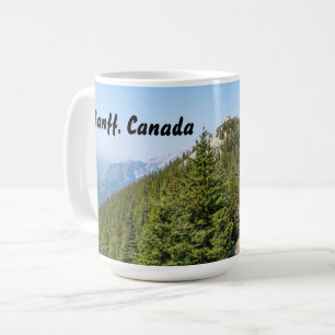 Taza De Café Cumbre de la Montaña del Azufre en Banff