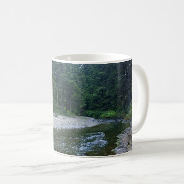 Taza De Café Cummins Creek en el Parque Estatal Neptune, OR (Anverso derecho)