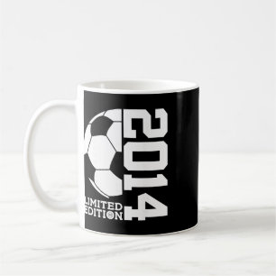 Taza De Café Cumpleaños 12 Fútbol Edición Limitada 2014