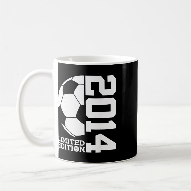 Taza De Café Cumpleaños 12 Fútbol Edición Limitada 2014  (Izquierda)