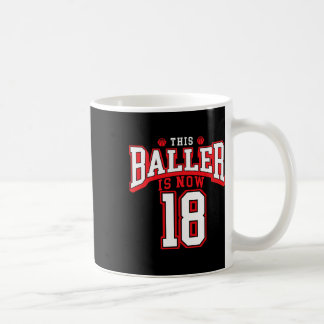 Taza De Café Cumpleaños 18 de Bysketbyll Lover 18 años