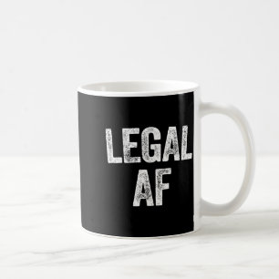 Taza De Café Cumpleaños 21 Legal Af Manga Larga