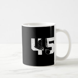 Taza De Café Cumpleaños 45 Hombres Jugador de Bádminton Bádmint