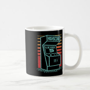 Taza De Café Cumpleaños 5 años antiguo jugador de videojuegos n
