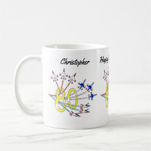 Taza de café cumpleaños 80 de Thunderbirds