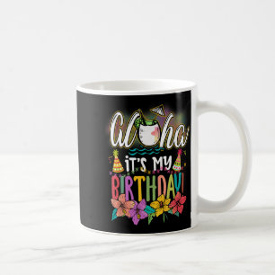 Taza De Café Cumpleaños Aloha Hawaiano Playas Aloha Hawaii