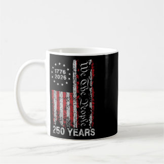 Taza De Café Cumpleaños de 250 años 1776-2026 Cumpleaños 250