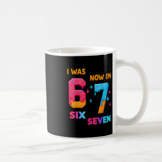 Taza De Café Cumpleaños de 7 Años Yo Tenía 6 Ahora Tengo 7 67 D