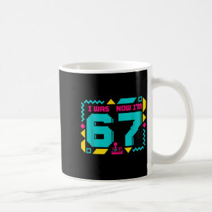Taza De Café Cumpleaños de 7 años Yo tenía 6 ahora tengo 7 Niño