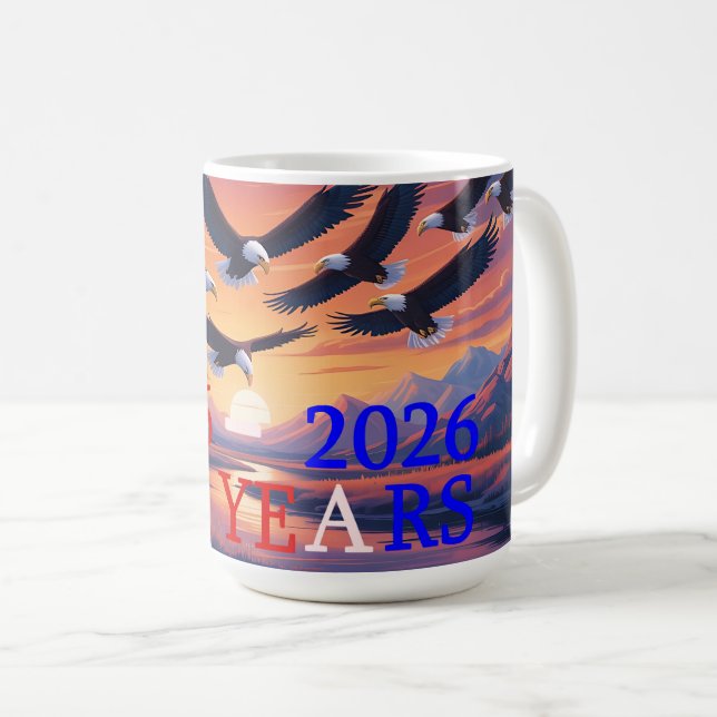 Taza De Café Cumpleaños de América  (Anverso derecho)