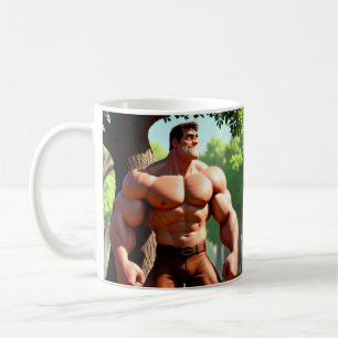 Taza De Café Cumpleaños de Bodybuilder